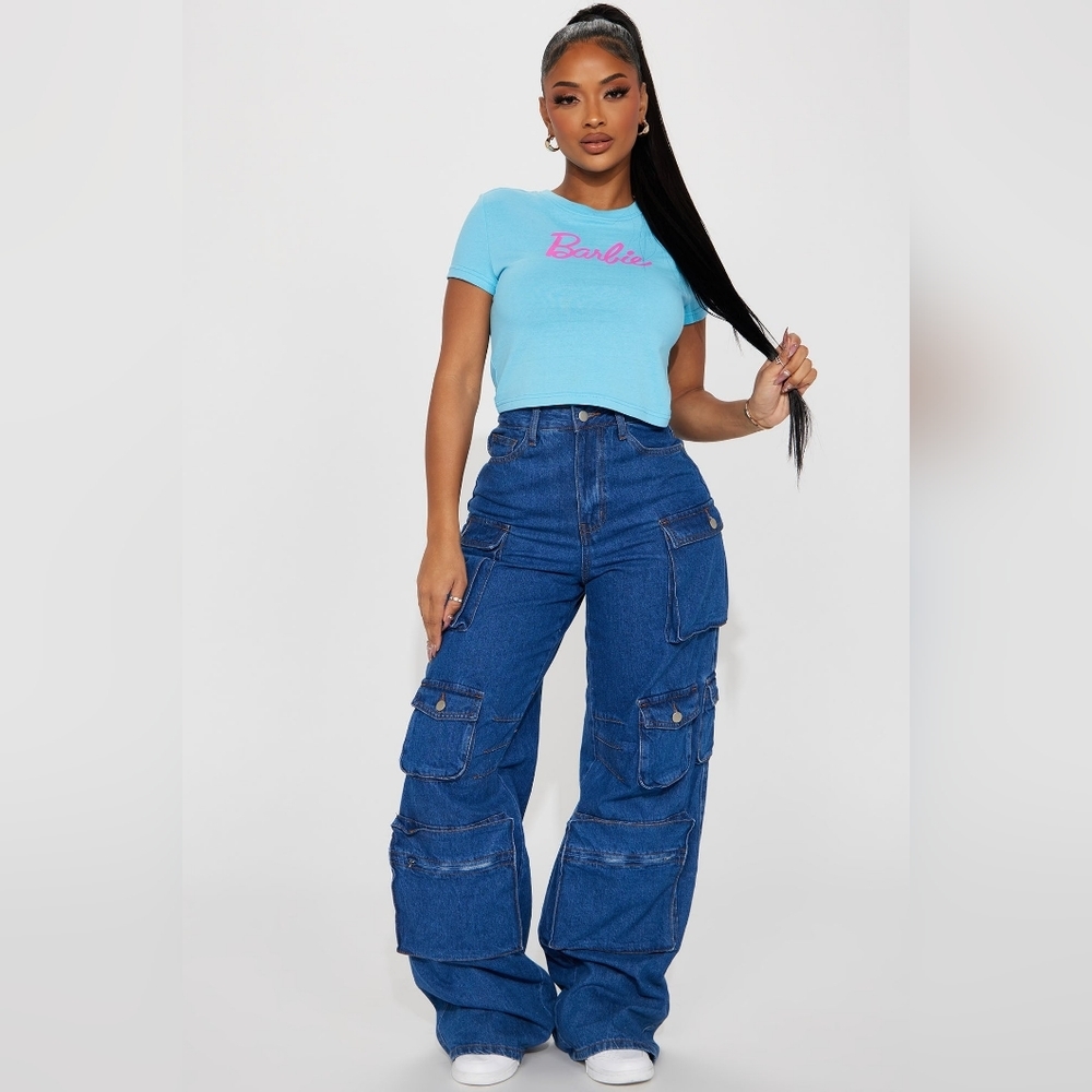 Barbie Style Era Baby Pink Short Sleeve Tee - Picture 2 of 3